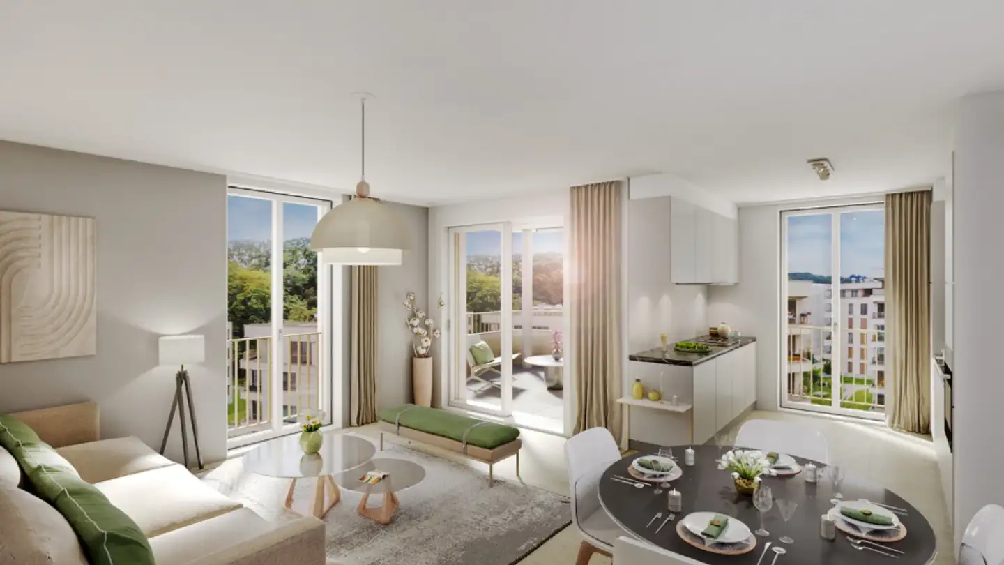 Appartamento in affitto - Rue Des Frères-Lumière 23, 1723 Marly