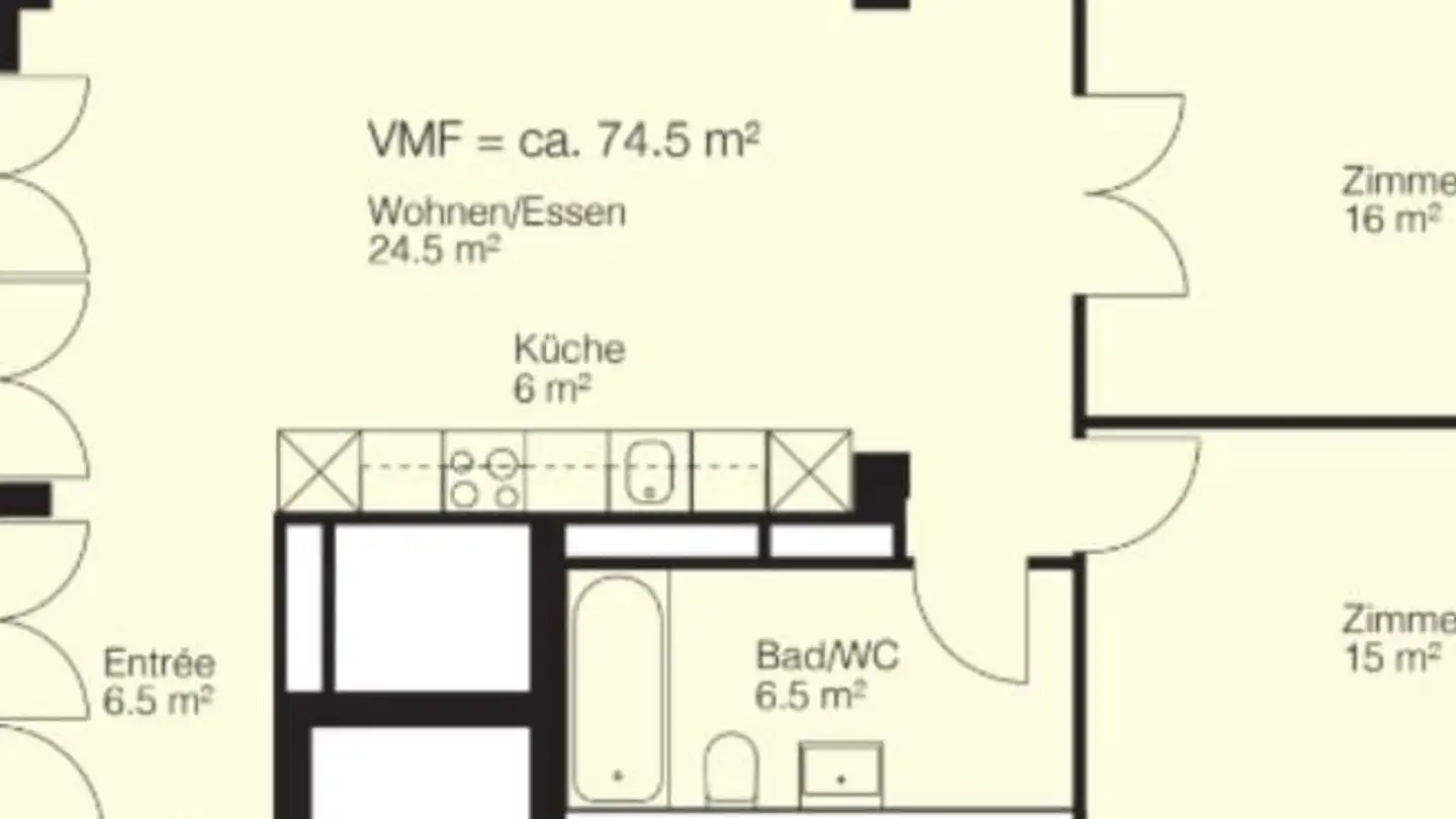Appartamento ammobiliato in affitto - Robert-Sulzer-Gasse 18, 8400 Winterthur - Photo 4