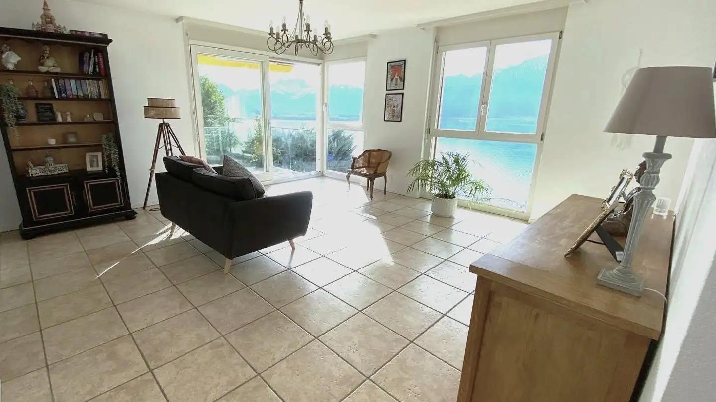 Appartement en terrasse à louer - 1822 Chernex