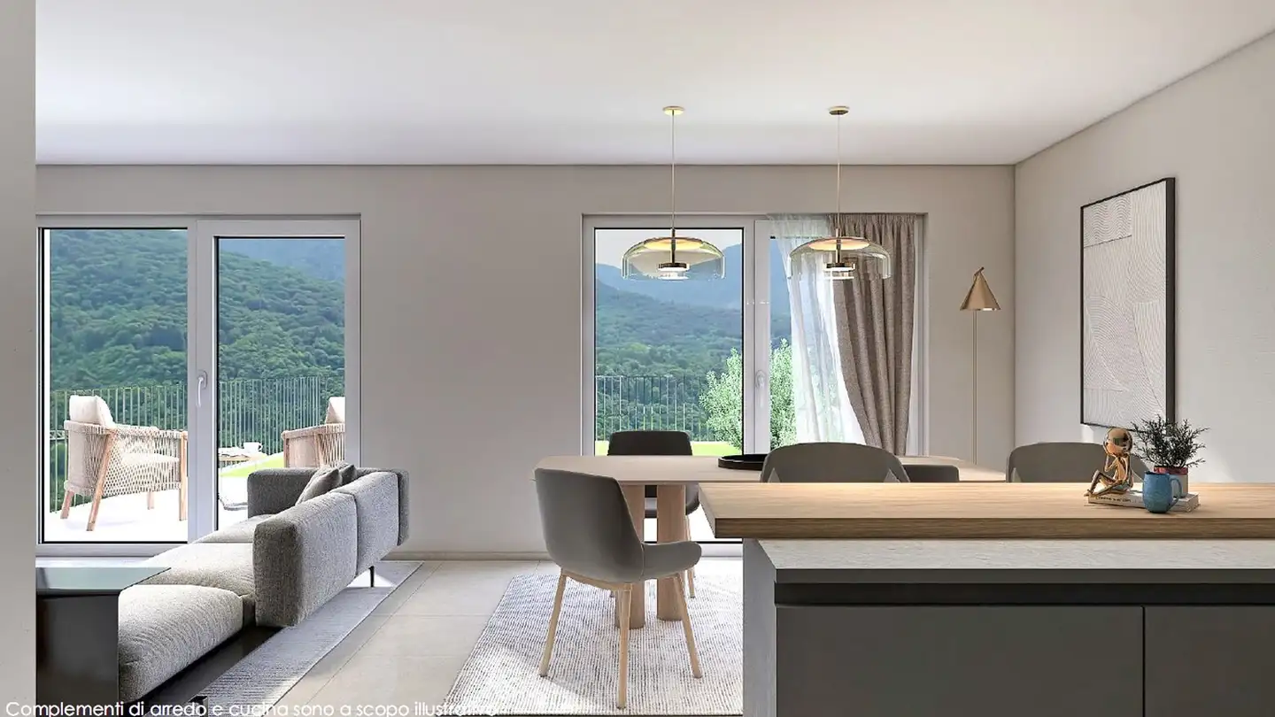 Maison en terrasse à vendre - Via Monteggio, 6998 Monteggio - Photo 3