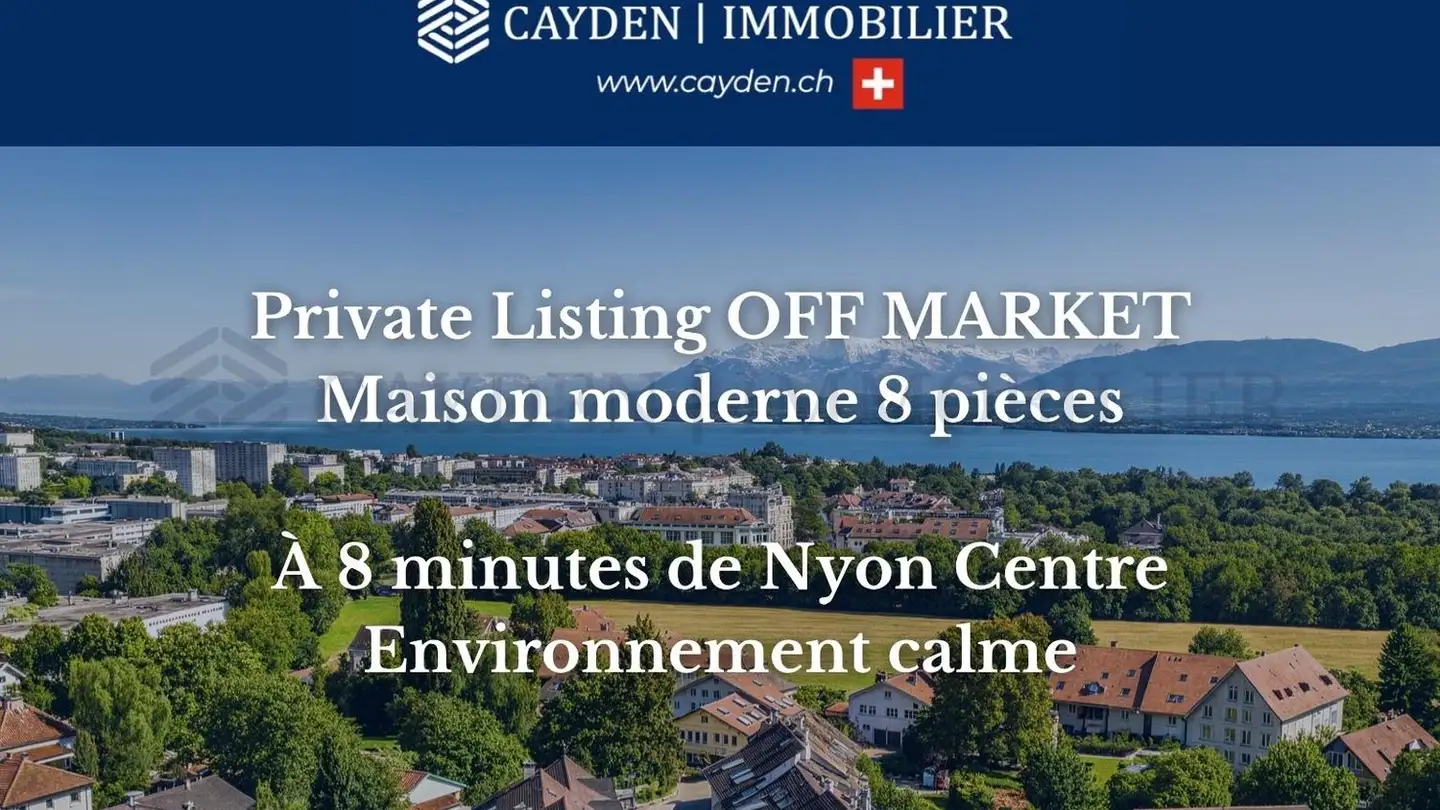 Maison individuelle à vendre - 1272 Genolier