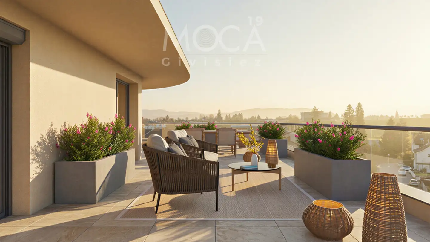 Appartement à louer - Route Du Mont-Carmel, 1762 Givisiez - Photo 2