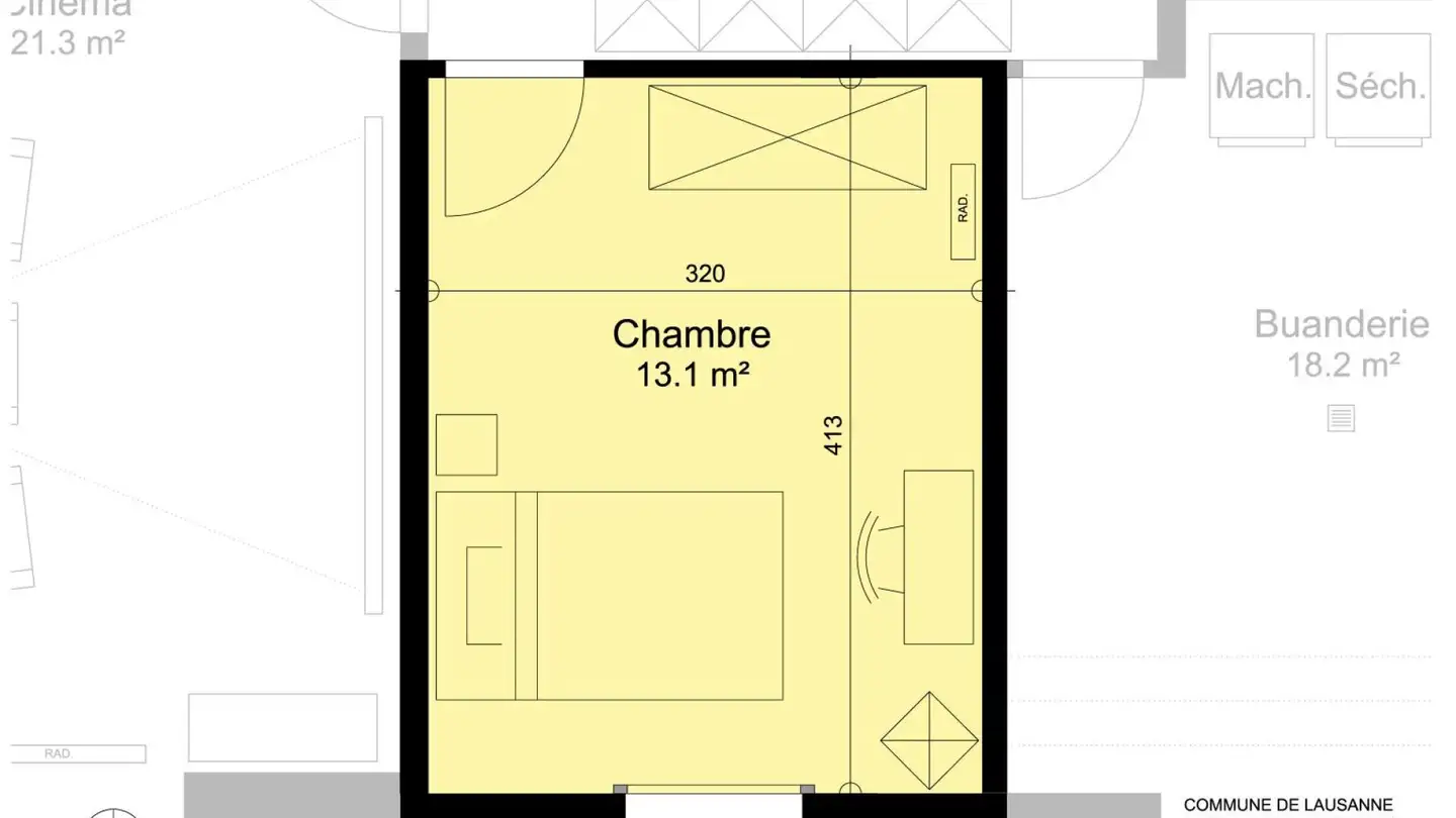 Single room for rent - 1432 Belmont-sur-Yverdon - Photo 2