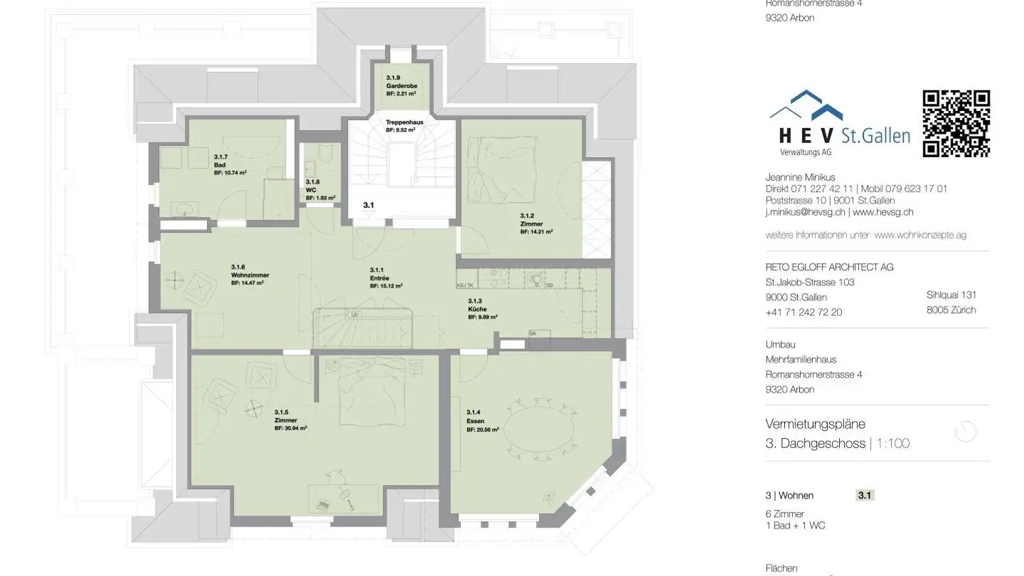 Appartamento in affitto - Romanshornerstrasse 4, 9320 Arbon - Foto 4