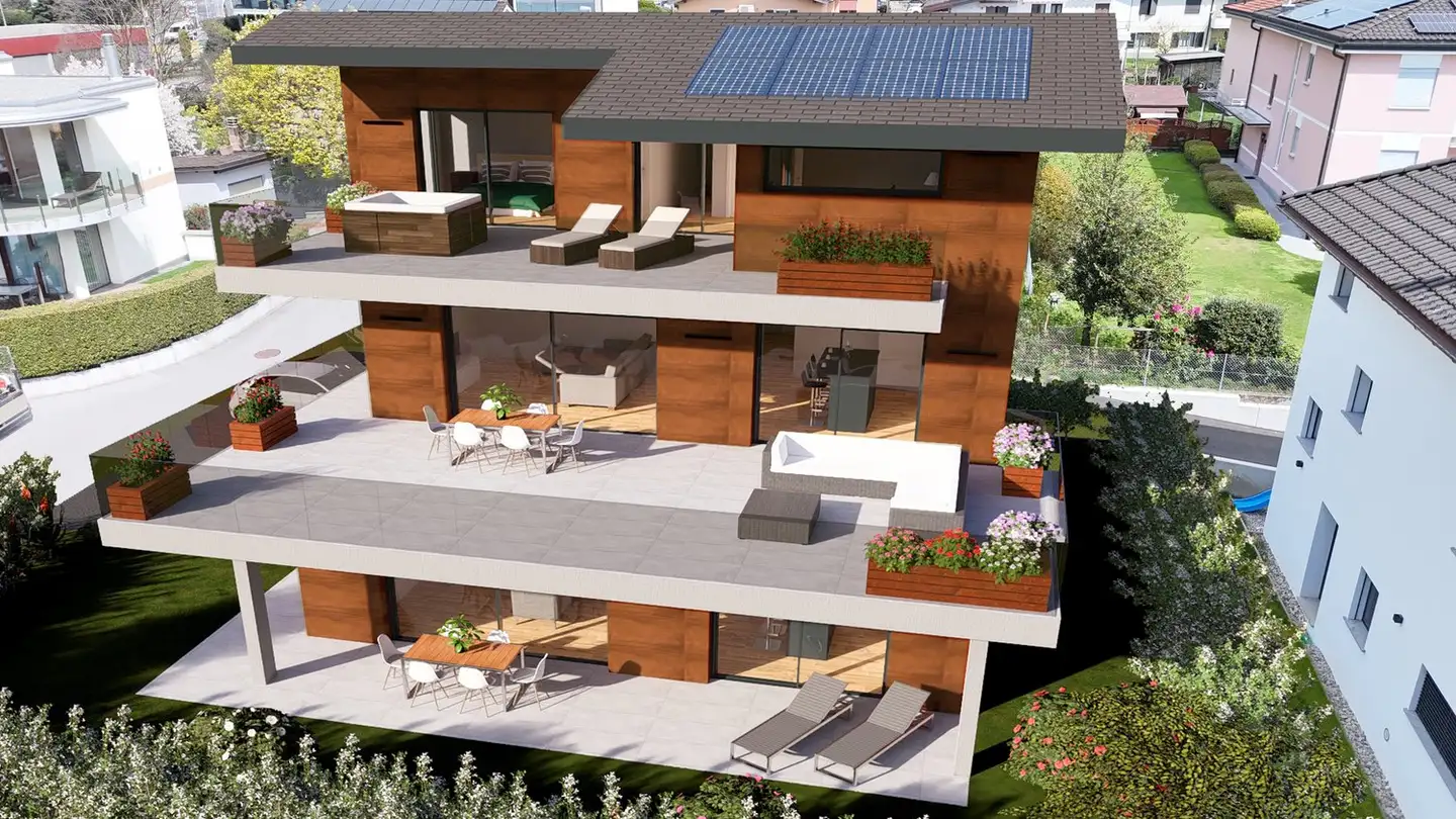 Wohnung kaufen - Via Pessin, 6952 Canobbio