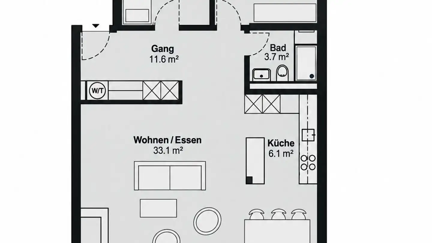 Appartamento in affitto - Schaufelweg 31, 3098 Schliern b. Köniz - Foto 2
