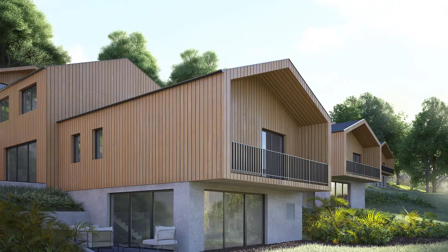 Maison en terrasse à vendre - Route de l' Ecole, 1891 Vérossaz - Photo 2