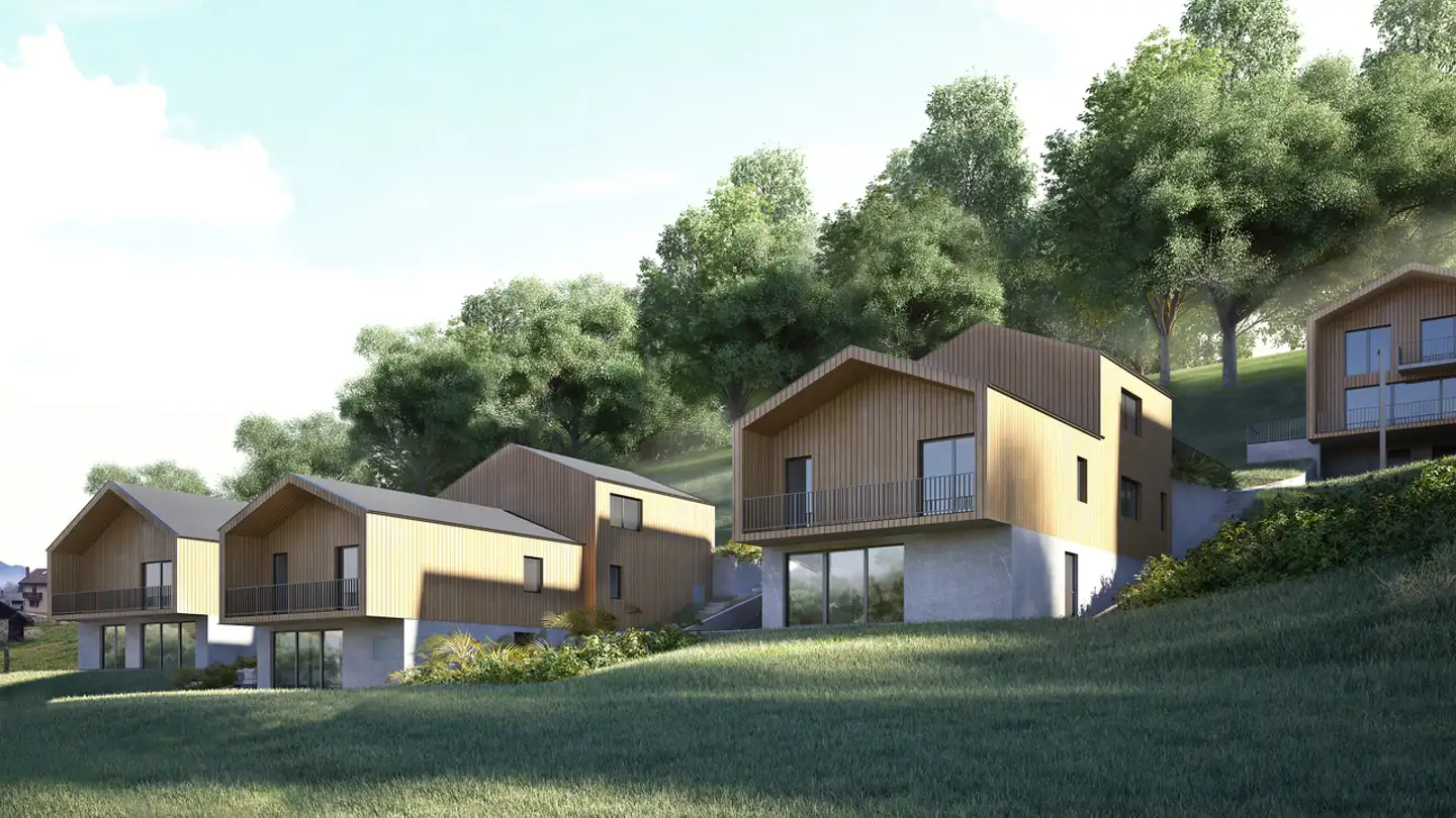 Maison en terrasse à vendre - Route de l' Ecole, 1891 Vérossaz - Photo 4