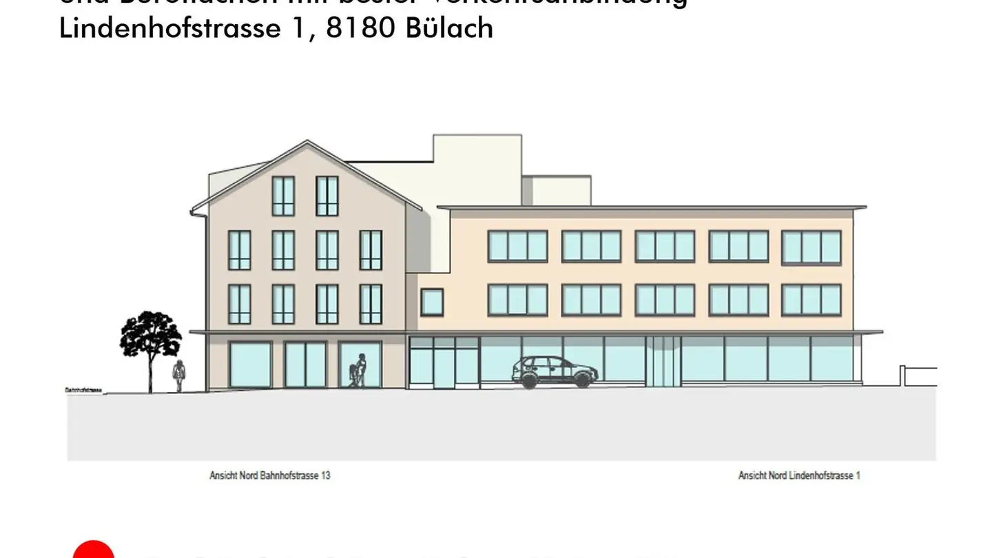 Commercial à louer - Bahnhofstrasse 13, 8180 Bülach