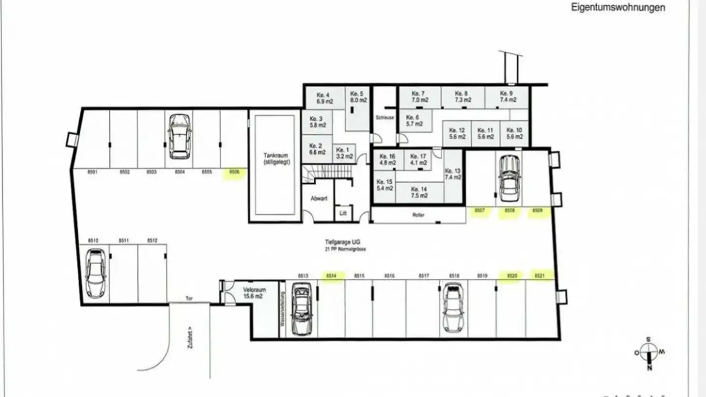 Covered parking space for rent - Hirtenhofring 28, 6005 Luzern