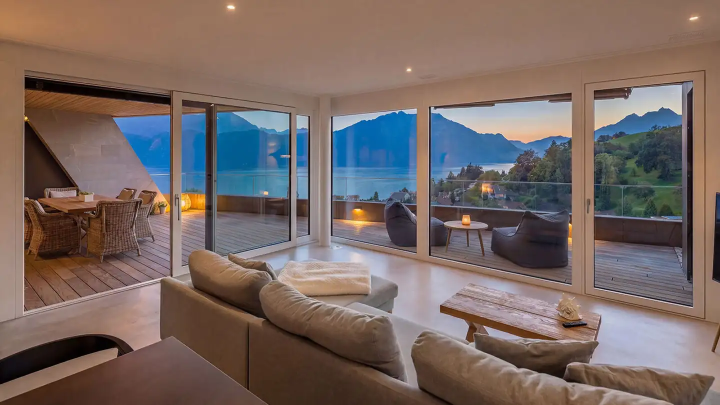 Dachgeschosswohnung kaufen - Obermättlistrasse, 6353 Weggis