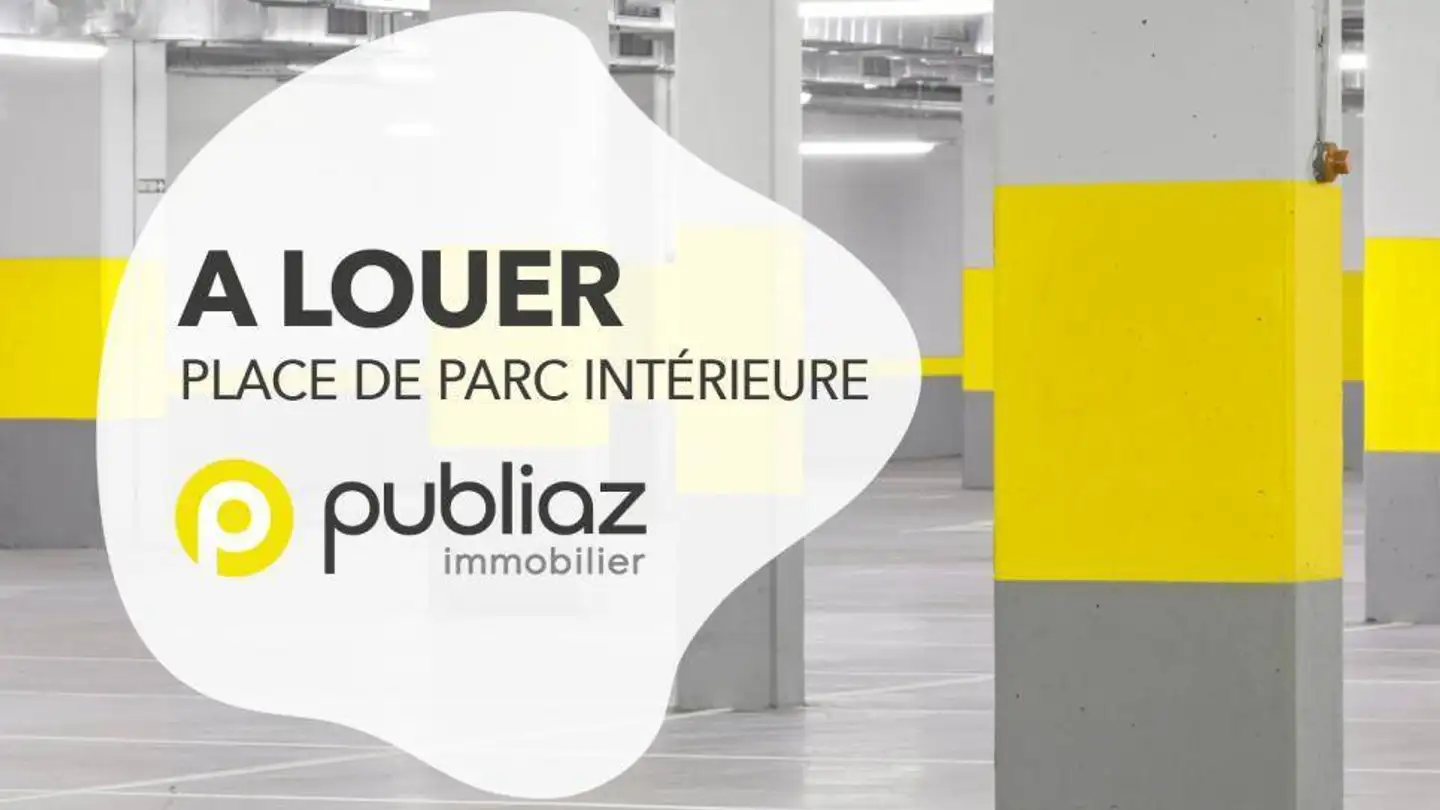 Place de parking souterraine à louer - Avenue De Croix-De-Rive 1, 1028 Préverenges