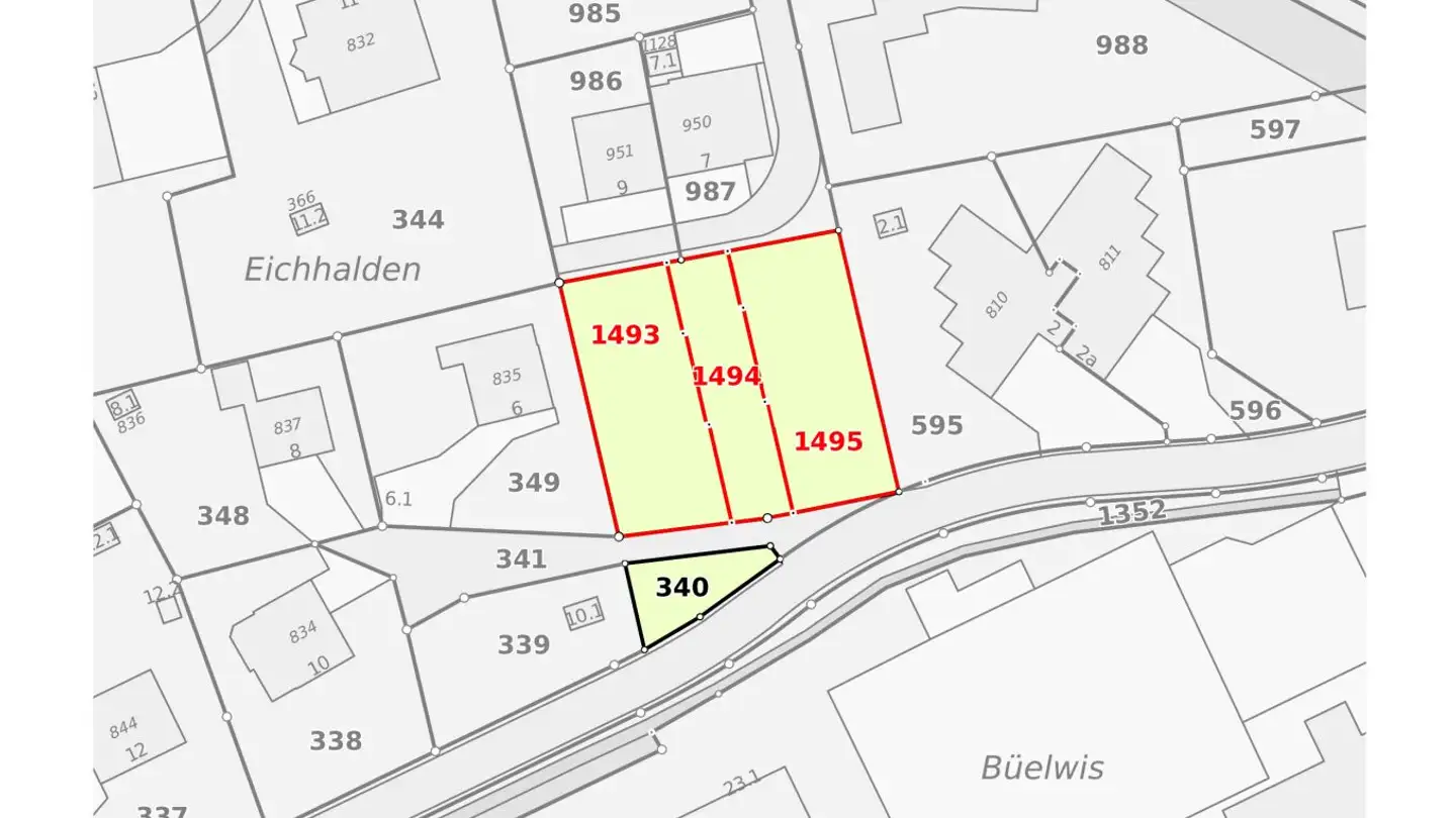 Terrain industriel à vendre - Eichhaldenstrasse 4, 8492 Wila