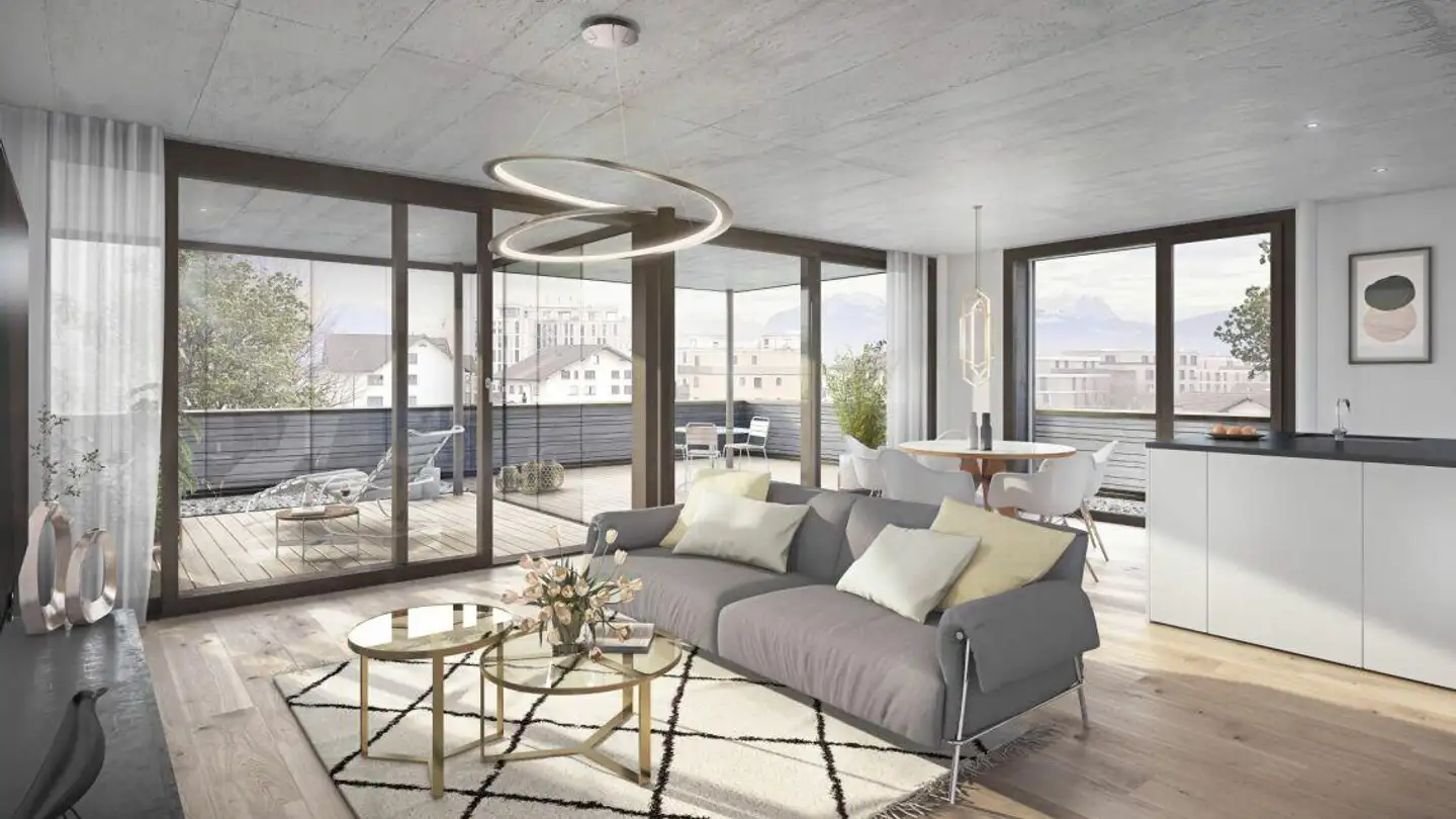 Penthouse kaufen - Unterdorfstrasse 22, 9443 Widnau