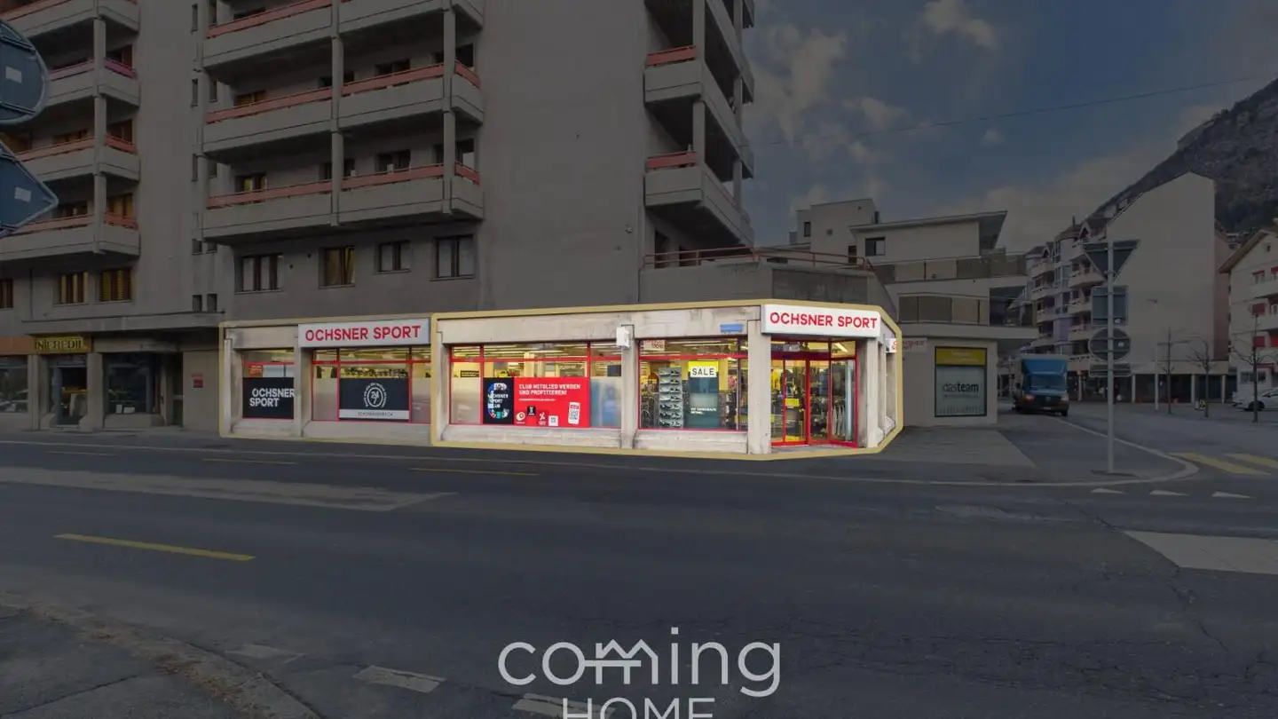 Espace publicitaire à vendre - Kantonsstrasse Visp 14, 3930 Visp