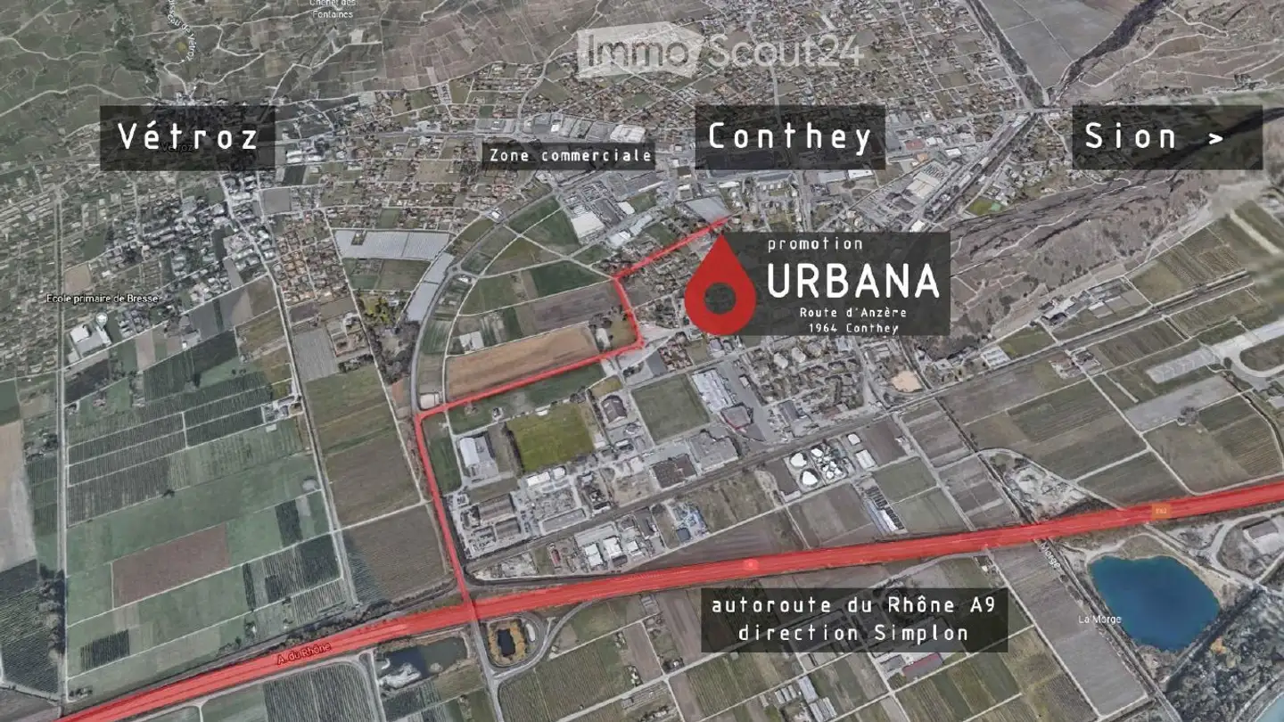 Apartment for rent - Route D'antzère 19, 1964 Conthey