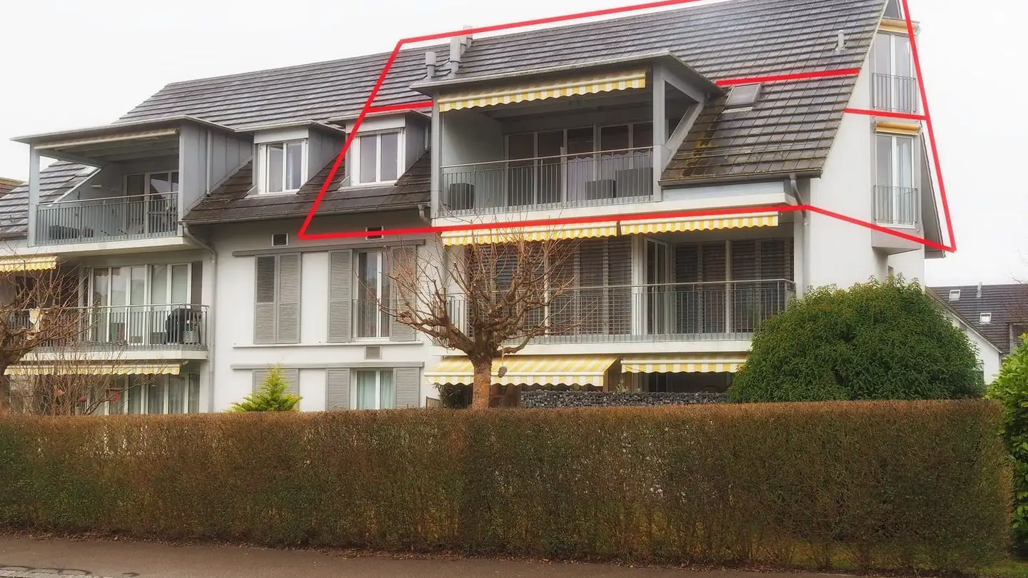 Dachgeschosswohnung mieten - Steinackerstrasse 2, 8450 Andelfingen