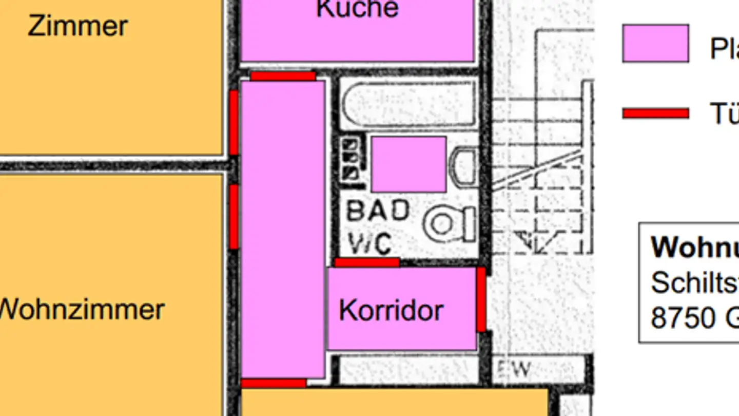 Appartamento in affitto - Schiltstrasse 18, 8750 Glarus - Photo 3