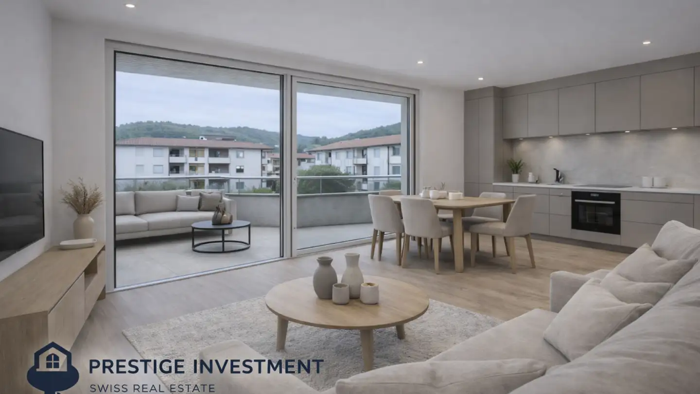 Attique à vendre - Route d'Italie, 1950 Sion