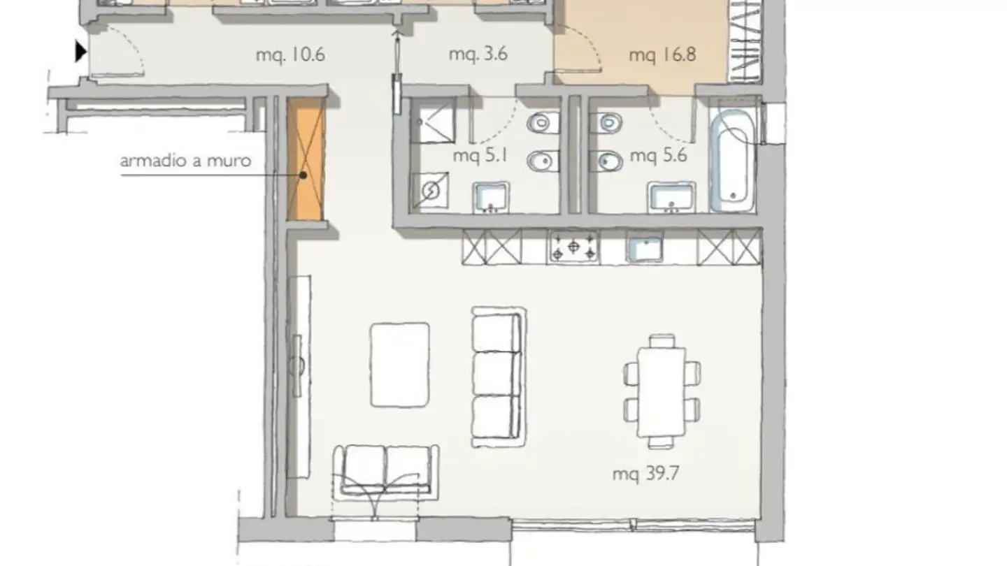 Appartement à louer - Via dell'Indipendenza 30c, 6826 Riva San Vitale - Photo 4