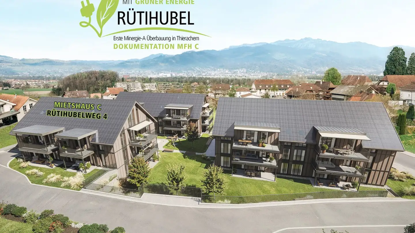 Wohnung mieten - Rütihubelweg 4, 3634 Thierachern - Foto 3