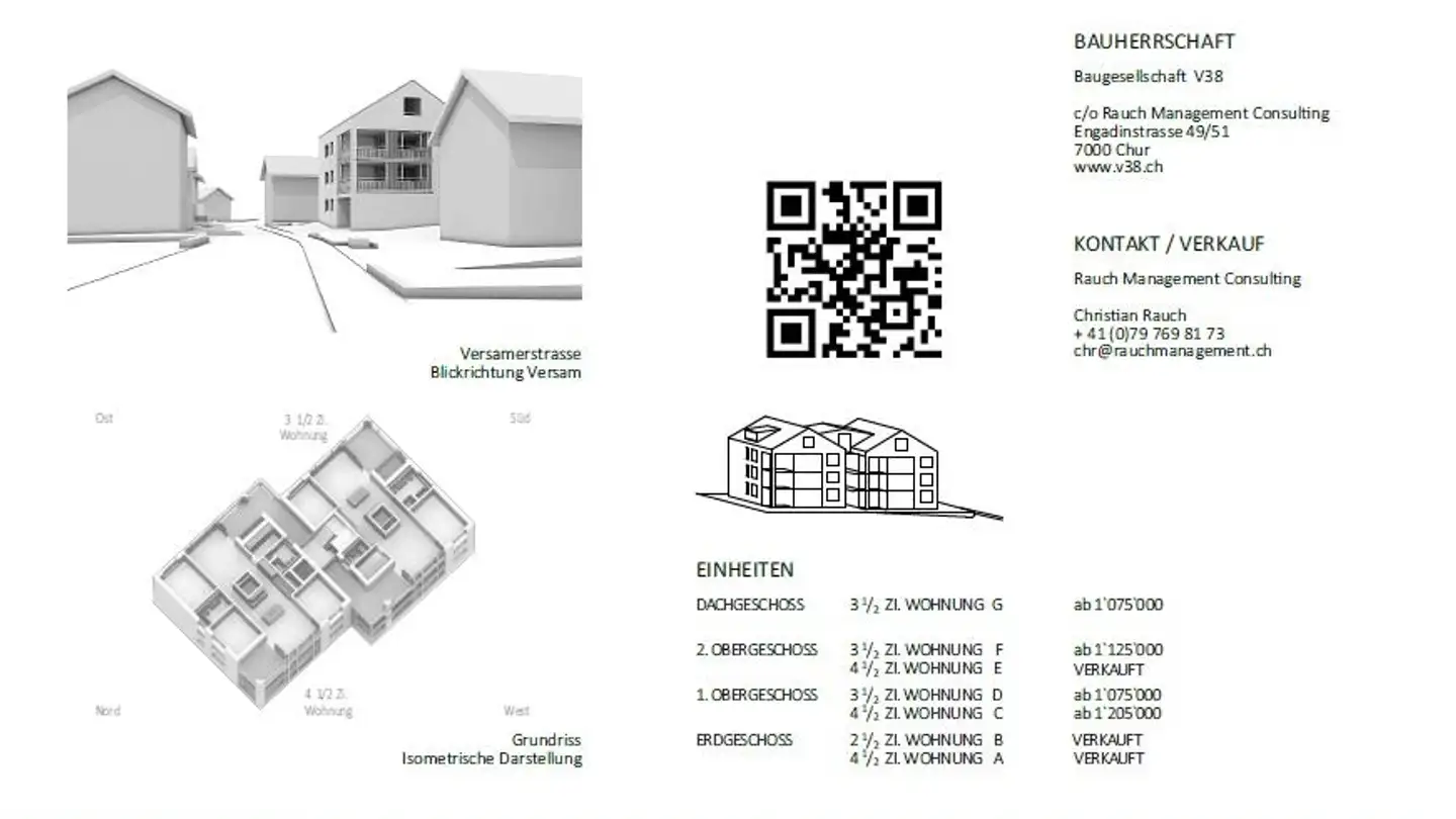 Attique à vendre - Versamerstrasse 38, 7402 Bonaduz - Photo 2