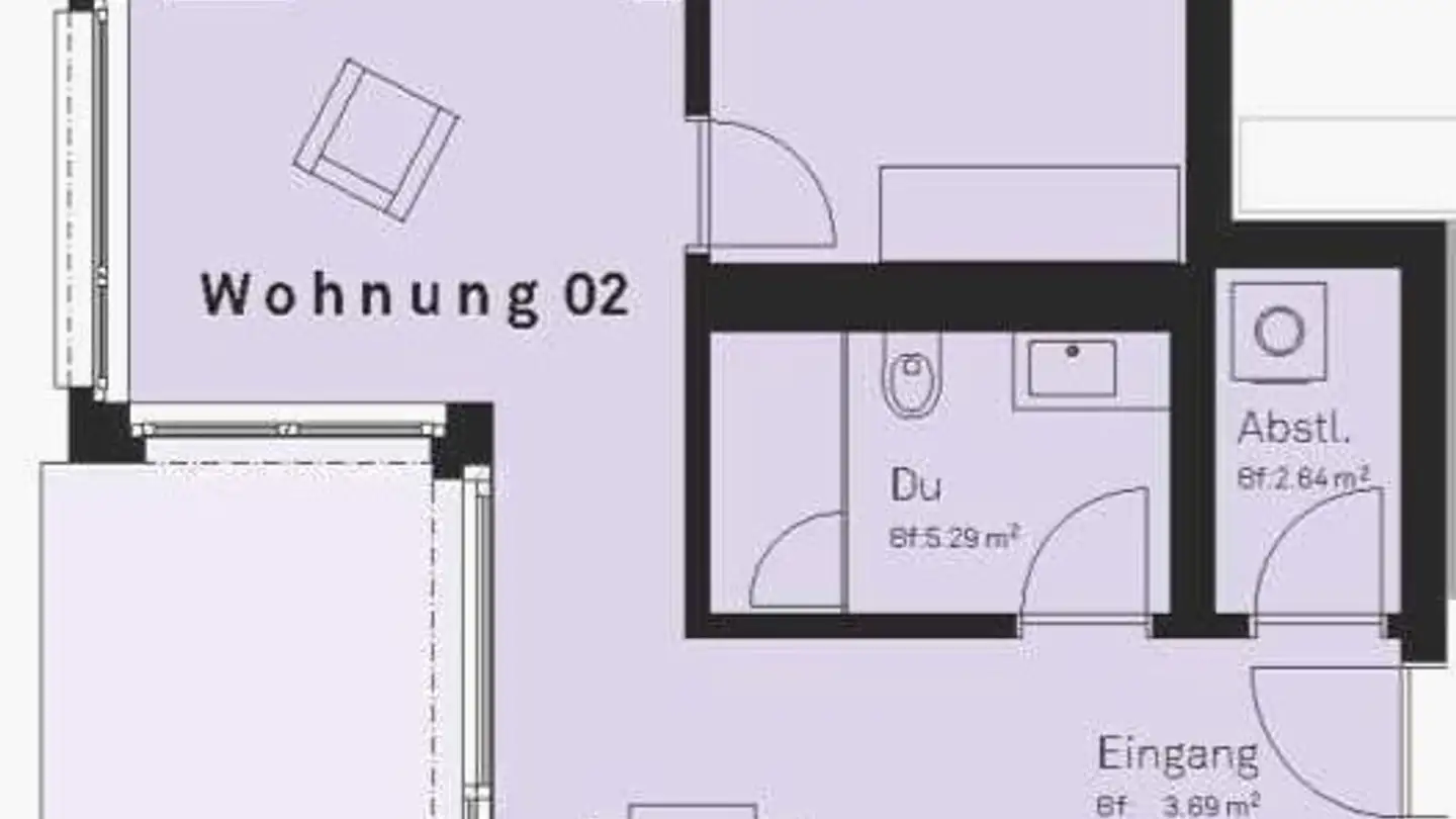 Wohnung mieten - Fabrikstrasse 34, 8887 Mels - Foto 3