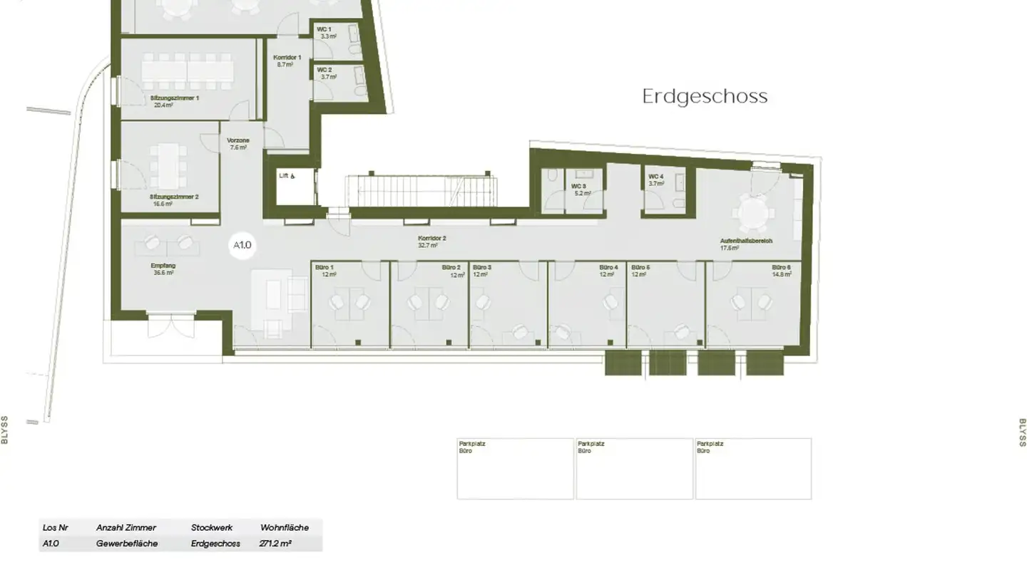 Office space for sale - 3250 Lyss