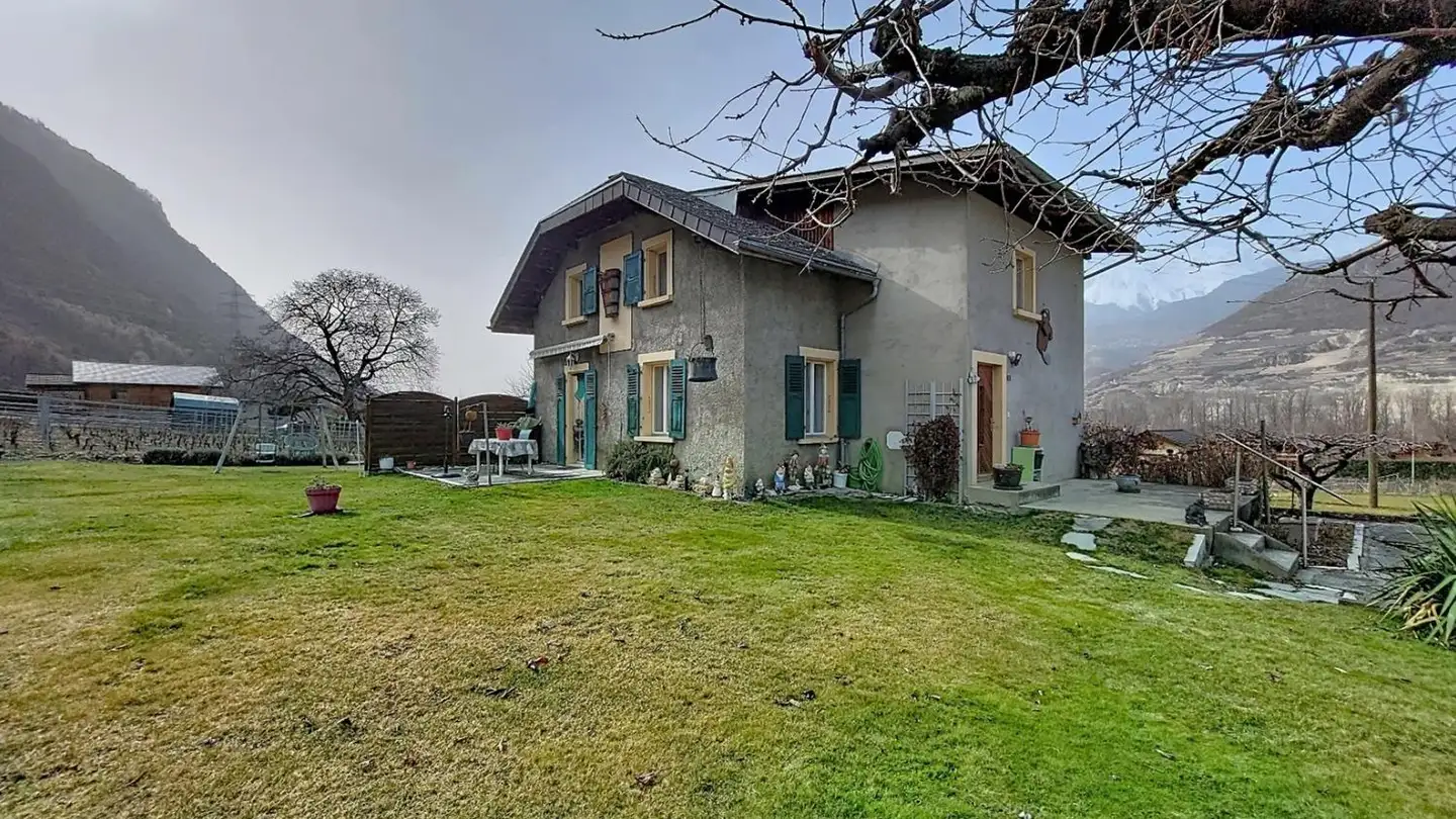Casa singola in vendita - Chemin Du Trot 14, 3979 Grône