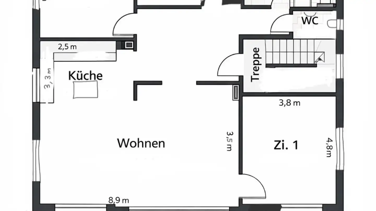 Wohnung mieten - Speicherstrasse 26, 9000 St. Gallen