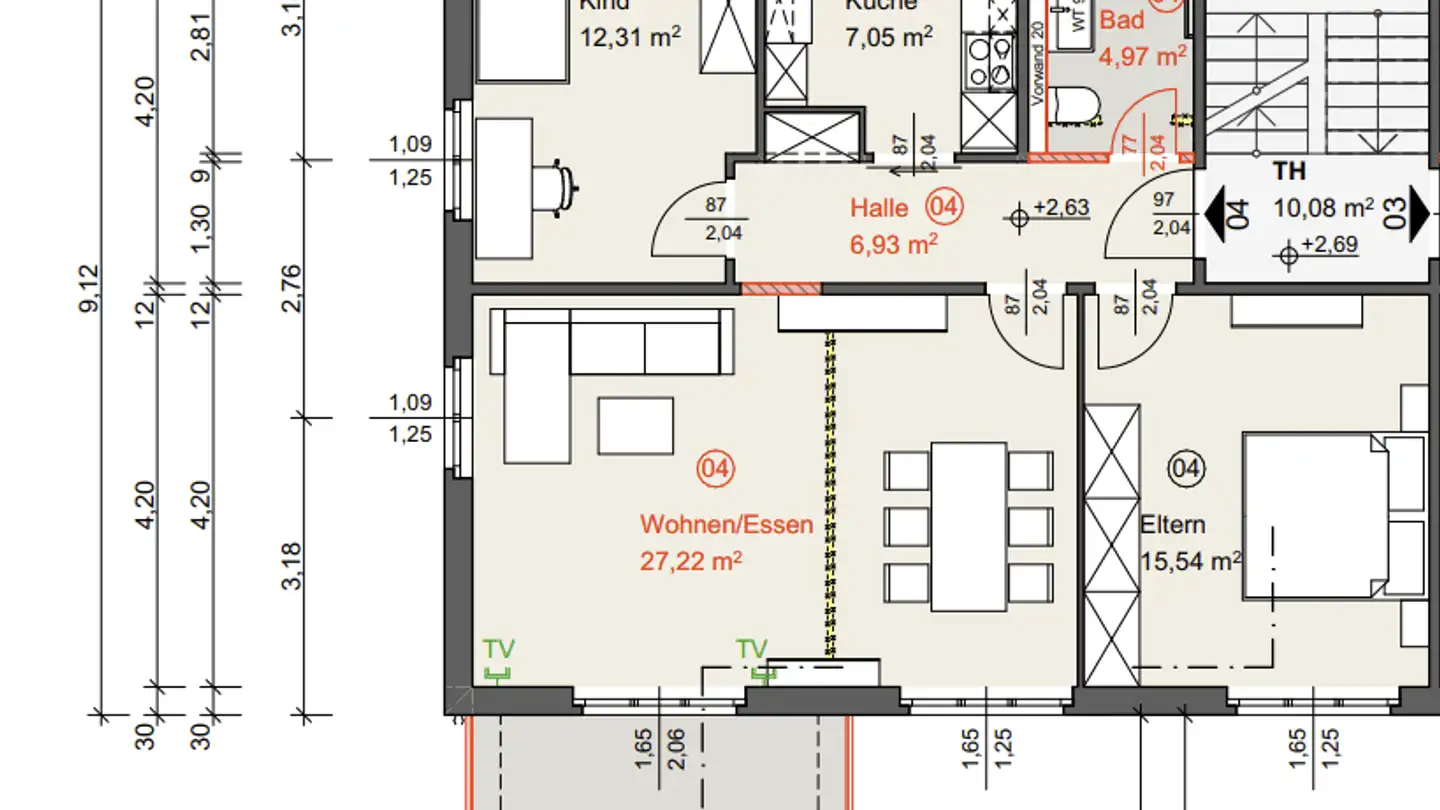 Appartamento in affitto - 4552 Derendingen