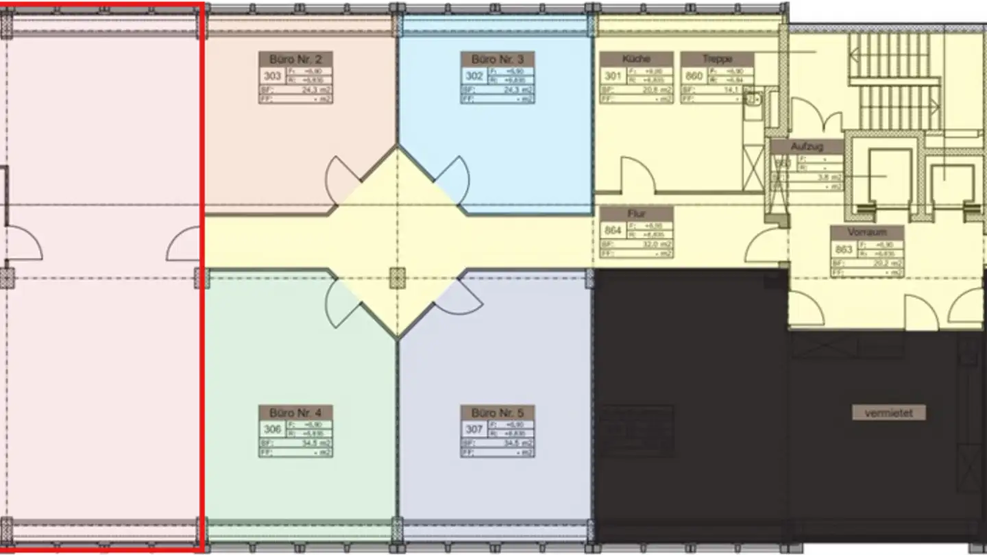 Office space for rent - Röschibachstrasse 22, 8037 Zürich - Photo 4
