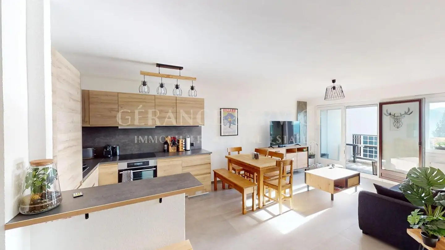 Wohnung mieten - Route De Villars, 1884 Huémoz