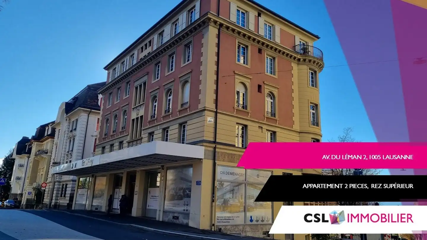 Apartment for rent - Avenue Du Léman 2, 1005 Lausanne