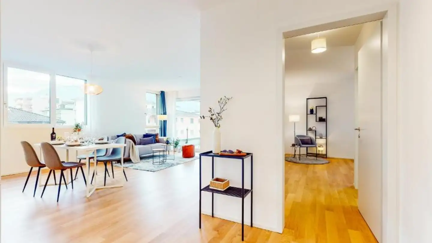 Appartement à louer - Via Pietro Romerio 5, 6600 Locarno - Photo 2
