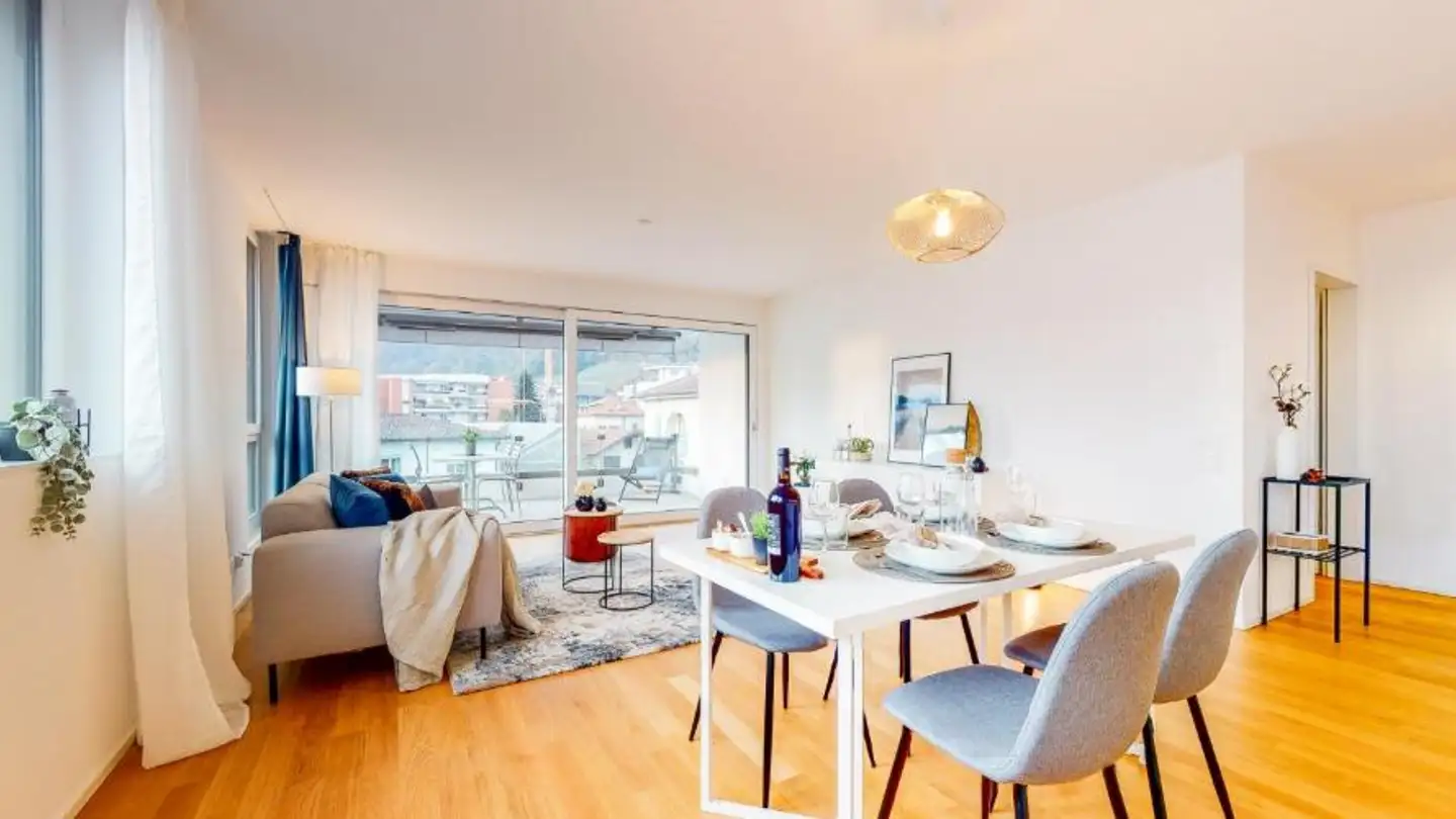 Appartement à louer - Via Pietro Romerio 5, 6600 Locarno - Photo 4