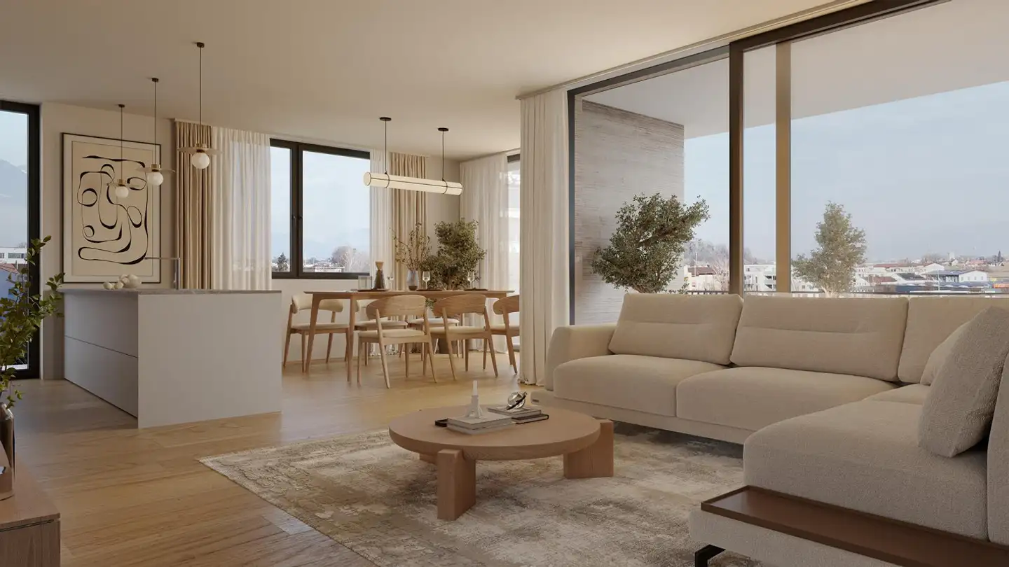 Wohnung mieten - Hauptstrasse 87, 9434 Au SG - Foto 2