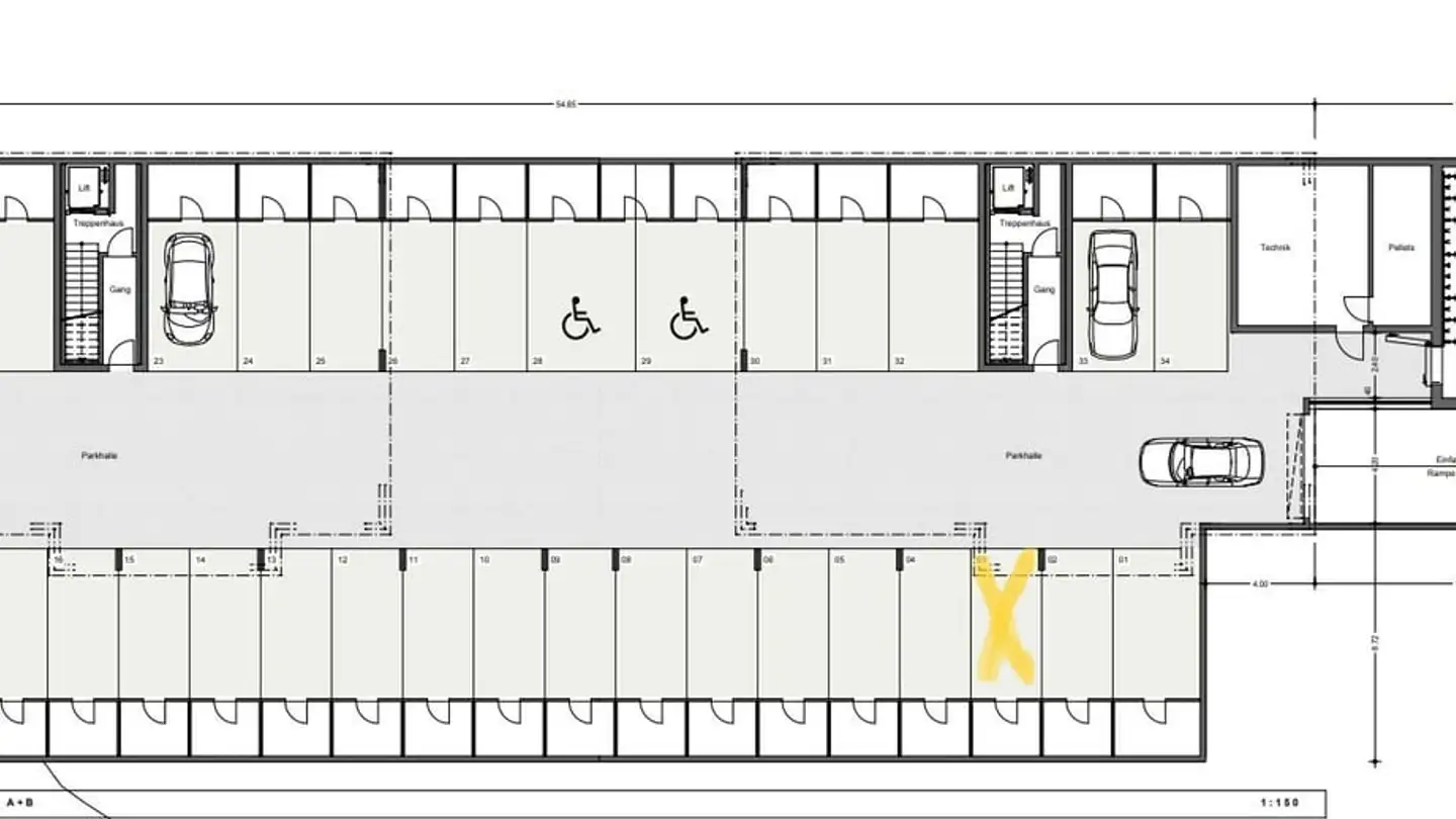 Underground parking space for rent - Untere Merjenstrasse 3, 3922 Stalden VS - Photo 2