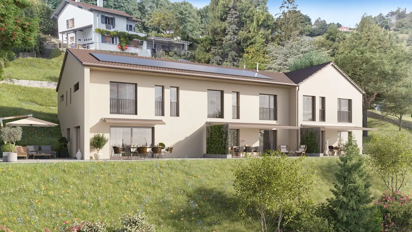 Maison en terrasse à vendre - Chemin De La Branche 21, 1091 Grandvaux - Photo 2