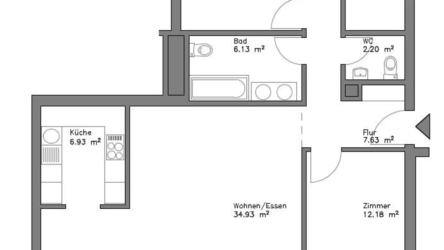 Appartamento in affitto - Talstrasse 4, 3805 Goldswil b. Interlaken