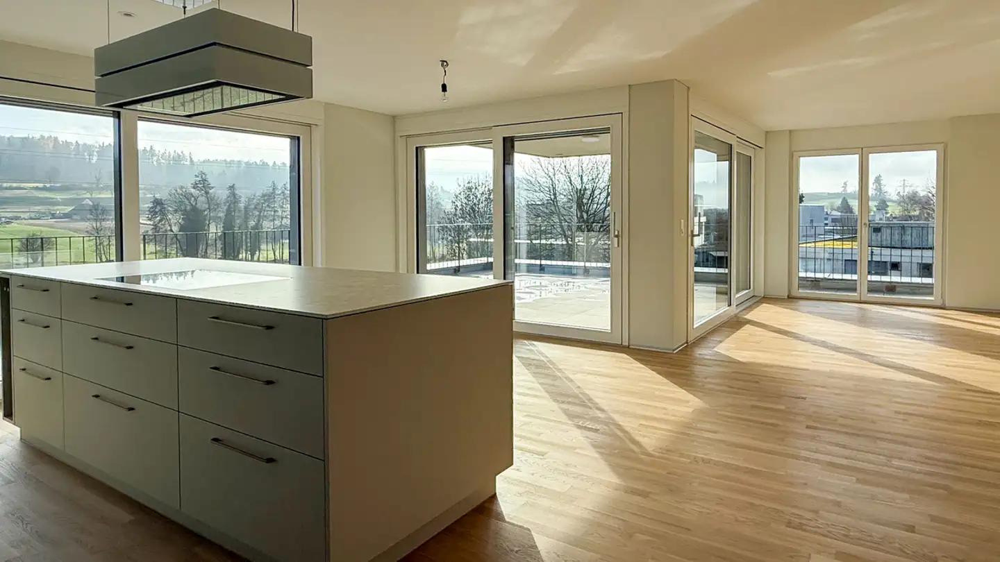 Wohnung mieten - Route Principale / Hauptstrasse, 1796 Courgevaux - Foto 2