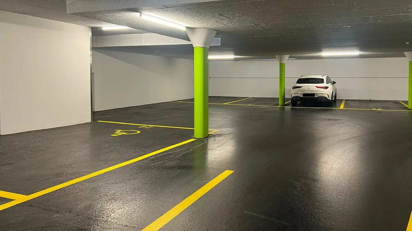 Parcheggio sotterraneo in affitto - Eichacherstrasse 3, 8904 Aesch ZH