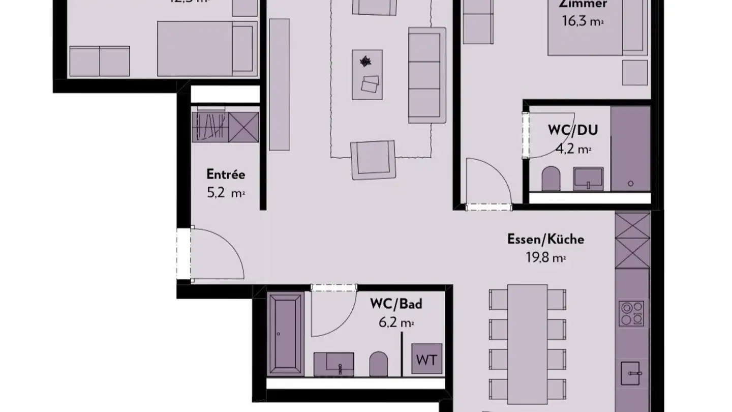 Appartement à louer - Papillonallee 111b, 3172 Niederwangen b. Bern - Photo 4