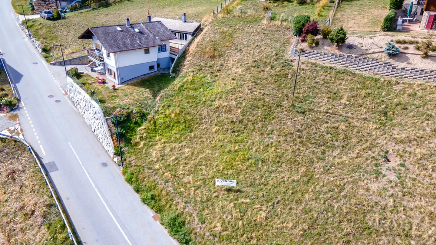 Constructible plot for sale - Route d'Ovronnaz, 1912 Leytron