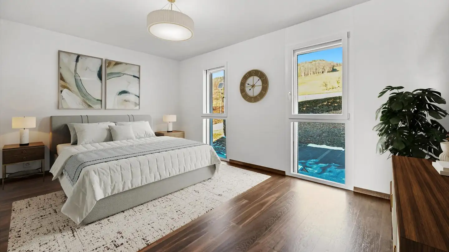 Wohnung mieten - Chemin De La Maison Jean 2, 1801 Le Mont-Pèlerin - Foto 2