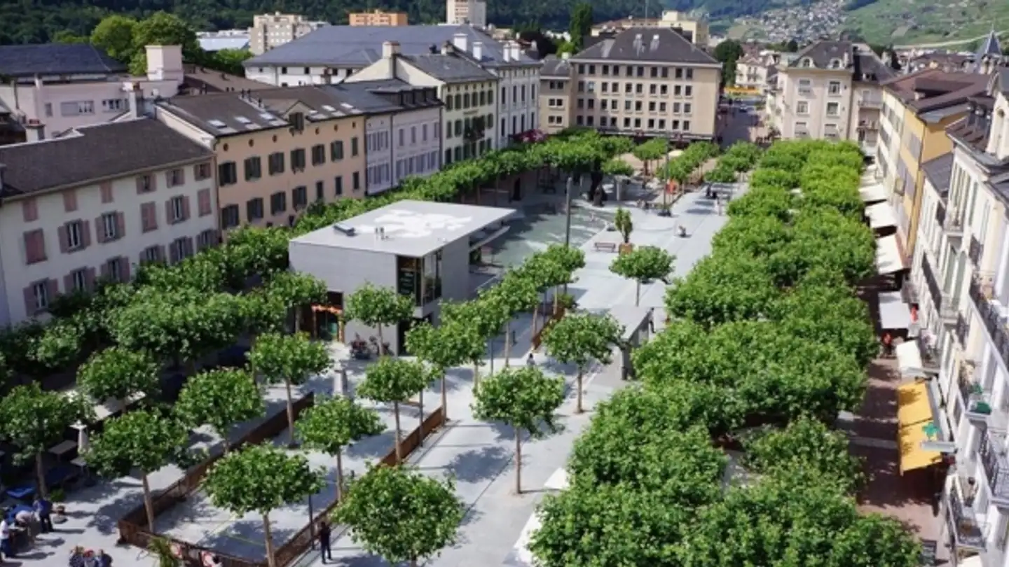 Commerciale in affitto - Place Centrale, 1921 Martigny-Croix - Photo 2