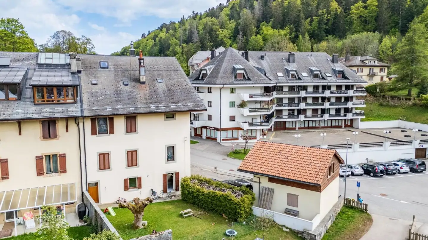 Mischgenutztes Gebäude kaufen - Route De Nyon 4, 1264 St-Cergue - Foto 4
