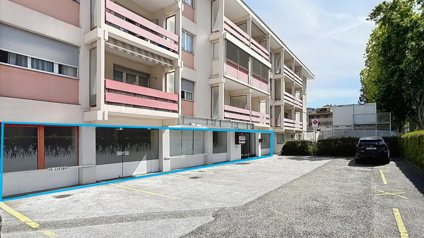 Commerciale in vendita - Avenue De France 50, 1950 Sion