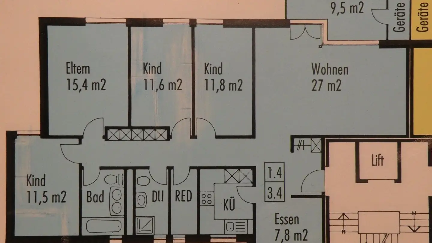 Wohnung mieten - Landstrasse 111, 5415 Nussbaumen AG