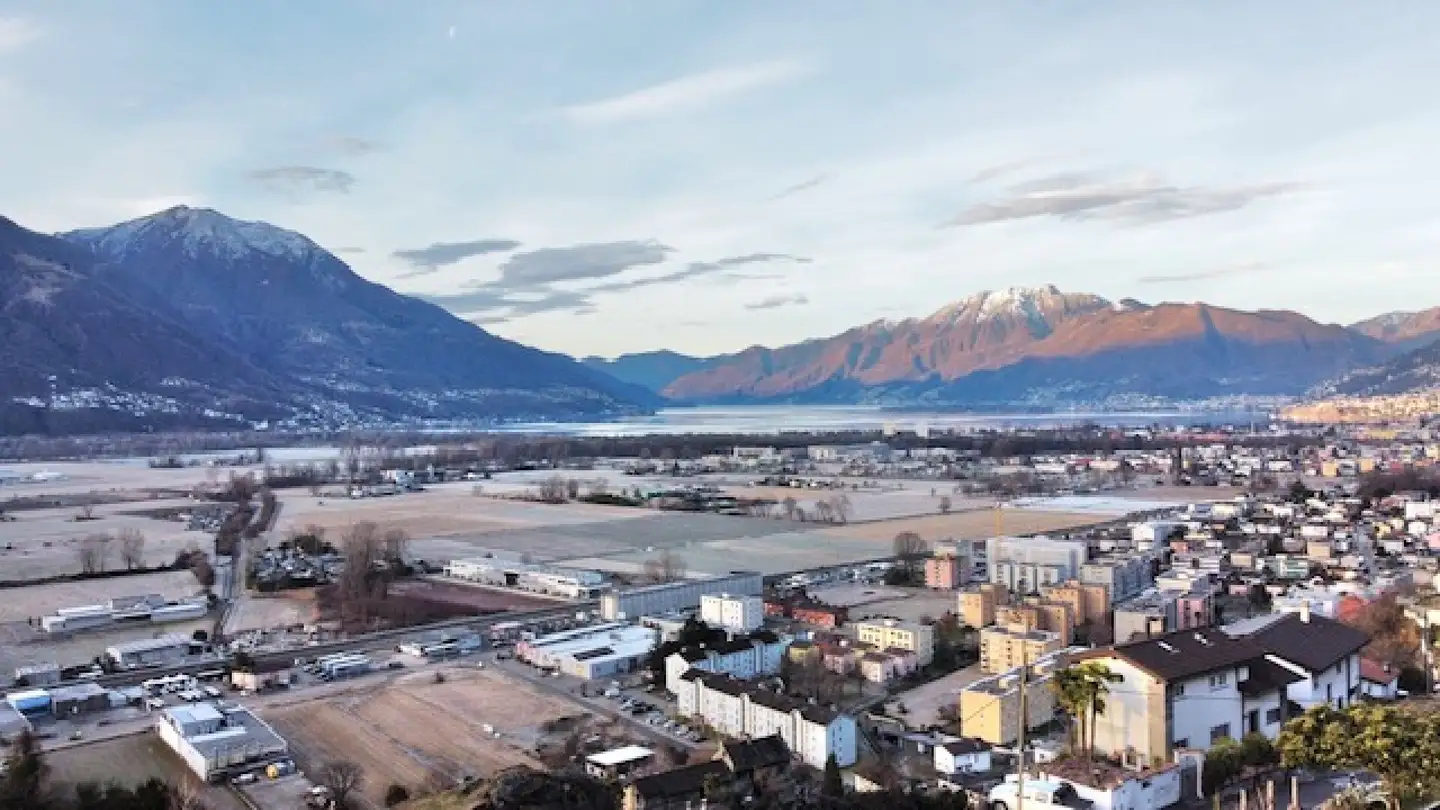 Constructible plot for sale - Via Collina 43, 6595 Riazzino
